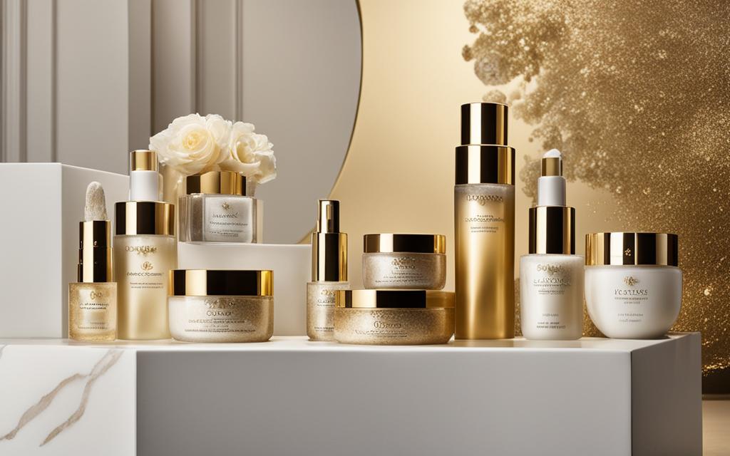 luxury skincare products